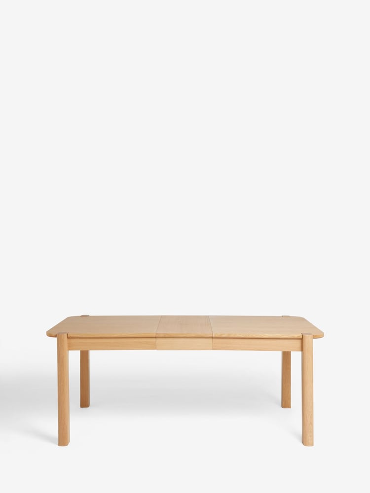 Natural Oak Effect Sutton 6 to 8 Seater Extendable 6 to 8 Seater Dining Table - Image 7 of 7