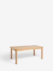 Natural Oak Effect Sutton 6 to 8 Seater Extendable 6 to 8 Seater Dining Table - Image 9 of 9