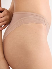 Sloggi Brown GO Blush - High Leg Knickers 2 Pack - Image 4 of 7
