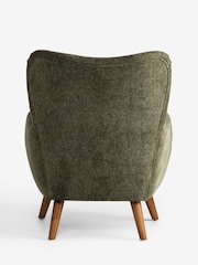Cotswold Chenille Dark Green Wilson Highback Large Armchair - Image 8 of 9