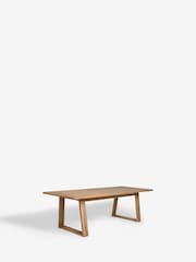 Natural Hector Mango Wood 8 to 10 Extending Dining Table - Image 6 of 8