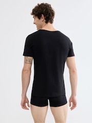 Sloggi Black Base V-Neck T-Shirt - Image 3 of 5