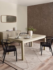 Light Natural Langton 6 to 8 Seater Extending Dining Table - Image 1 of 8