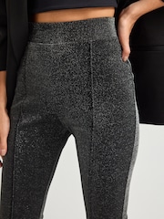 Metallic Glitter Jersey Leggings - Image 4 of 6