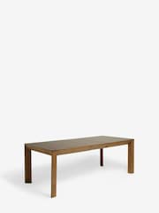 Dark Natural Clayton 6 to 8 Extending Dining Table - Image 8 of 10