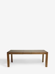 Dark Natural Clayton 6 to 8 Extending Dining Table - Image 9 of 10