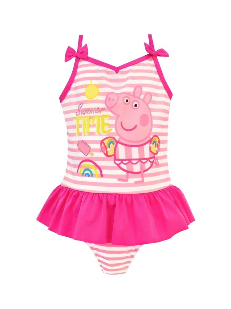 Character Pink Peppa Pig Swimsuit - Image 1 of 7