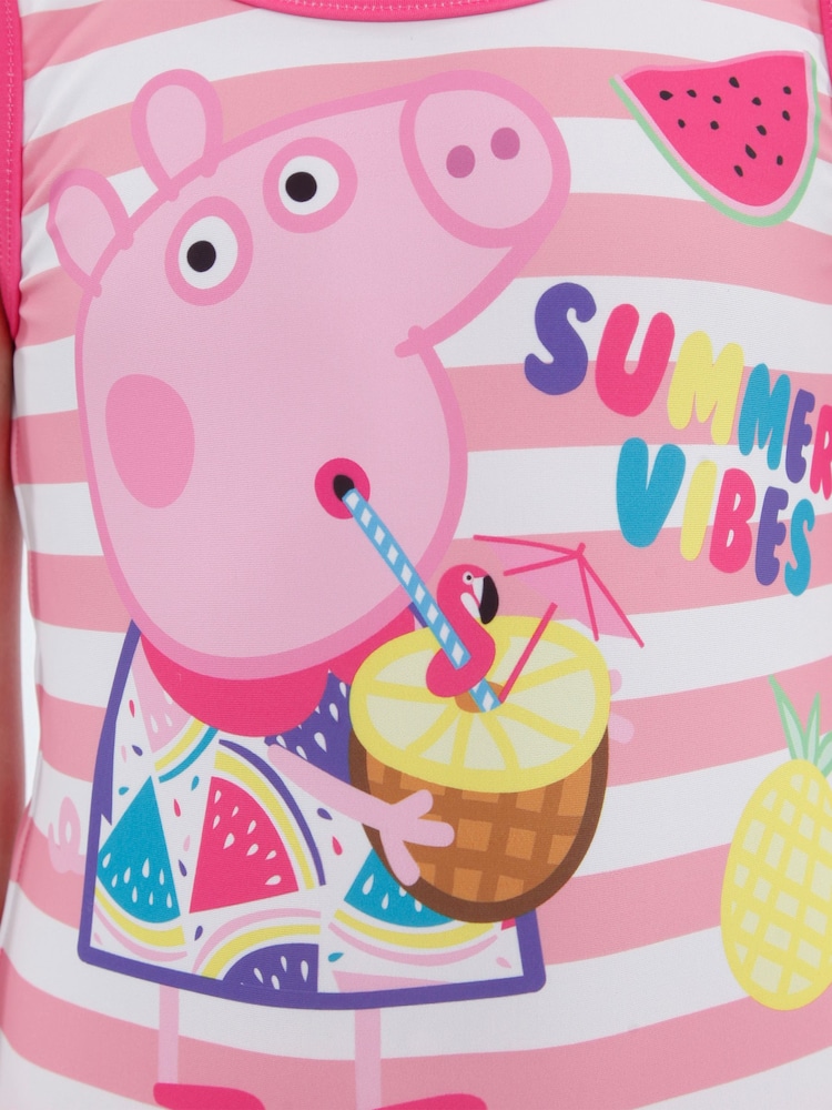 Character Pink Peppa Pig Swimsuit - Image 7 of 7