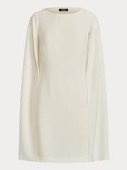 Lauren Ralph Lauren Petra Cape Georgette Cocktail Mini Dress - Image 5 of 5