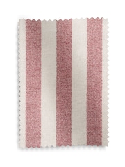 Bold Chenille Stripe Dark Pink Emory 2 Seater Small Sofa - Image 10 of 10