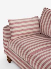 Bold Chenille Stripe Dark Pink Emory 2 Seater Sofa In A Box - Image 7 of 7