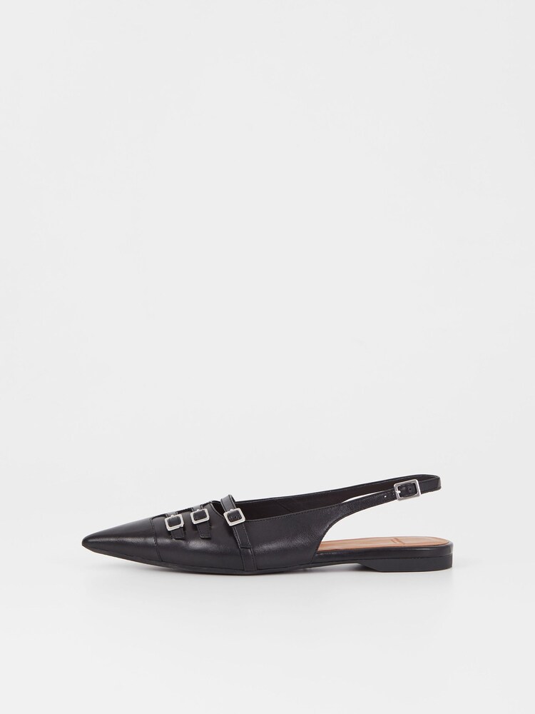 Vagabond Black Hermine Slingback Shoes - Image 1 of 3 Vagabond Black Hermine Slingback Shoes - Image 1 of 3