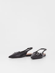 Vagabond Black Hermine Slingback Shoes - Image 2 of 3