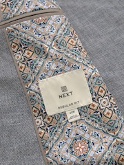 Chambray bleu - Ajustement régulier - Blazer Blend en lin texturé - Image 8 de 10