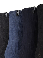 Jeff Banks Multi Heavy Duty Rib Boot Socks 5 Pack - Image 5 of 6