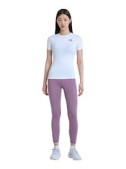 Under Armour White Under Armour Heat Gear Authentics Black T-Shirt - Image 3 of 8