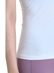 Under Armour White Under Armour Heat Gear Authentics Black T-Shirt - Image 6 of 8