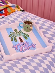 Eleanor Bowmer Pink You Got This Tray Table - Image 2 of 5
