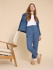 White Stuff Elle Hose aus Leinenmischung - Bild 3 von 7