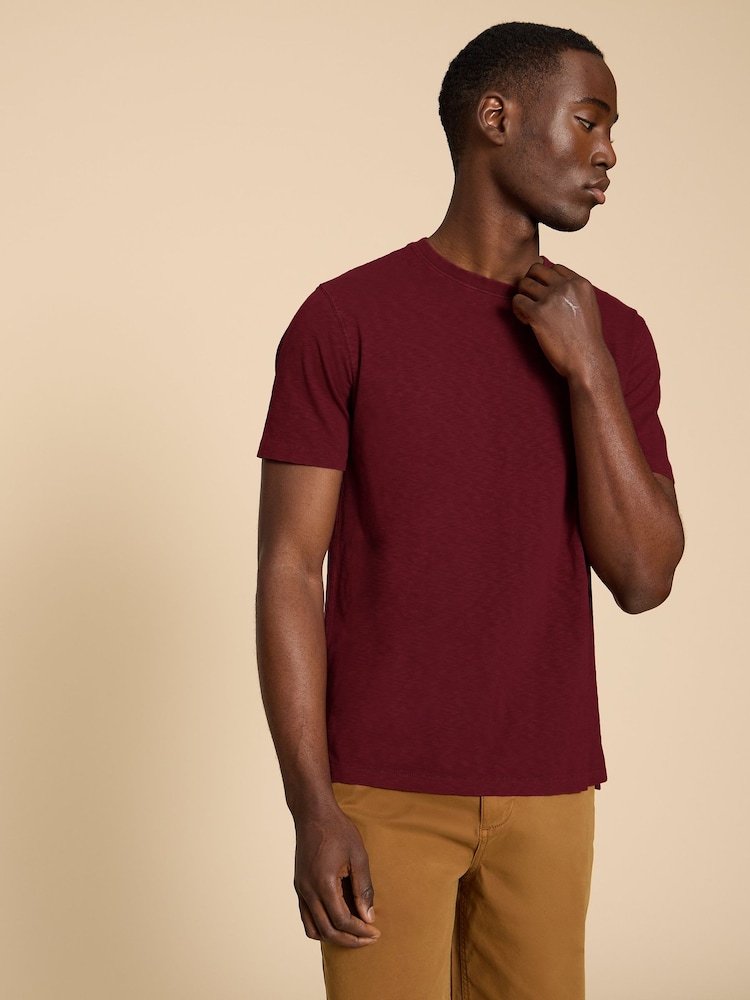 White Stuff Red Abersoch 100% Cotton Short Sleeve T-Shirt - Image 1 of 9 White Stuff Red Abersoch 100% Cotton Short Sleeve T-Shirt - Image 1 of 9