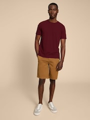 White Stuff Red Abersoch 100% Cotton Short Sleeve T-Shirt - Image 3 of 9