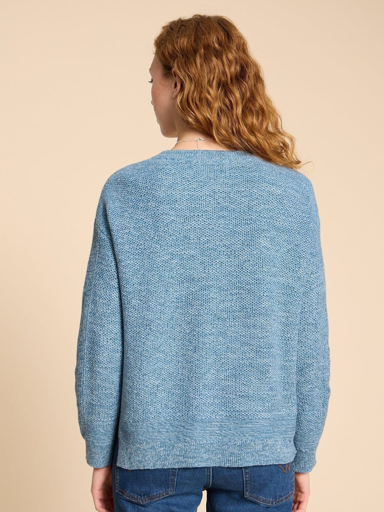 White Stuff Blue Northbank Jumper - Image 2 of 6 White Stuff Blue Northbank Jumper - Image 2 of 6