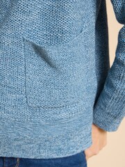 White Stuff Blue Northbank Jumper - Image 4 of 6