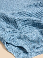 White Stuff Blue Northbank Jumper - Image 6 of 6