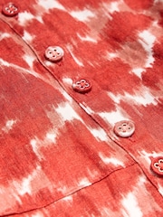 White Stuff Red Ivy 100% Linen Midi Dress - Image 6 of 6