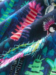 Blue Lucy Tiffney at Next Cotton Short Sleeve Pyjamas - Image 8 of 8