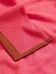 White Stuff Pink Olive Jumper - Image 7 of 7