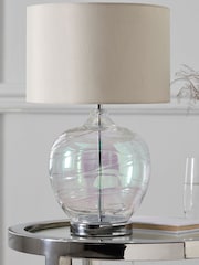 Iridescent Drizzle Table Small Lamp - Image 2 of 7