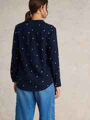 White Stuff Dark Blue Sophie Shirt - Image 2 of 7