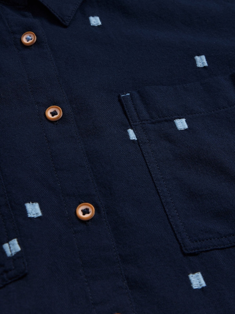 White Stuff Dark Blue Sophie Shirt - Image 7 of 7