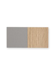 Dove Grey Malvern Oak Effect Space Saving Large Sideboard - Image 9 of 10