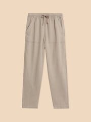 White Stuff Natural Elle Linen Blend Trousers - Image 5 of 7
