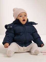 Truly Baby Blue Midnight Padded Coat - Image 1 of 4