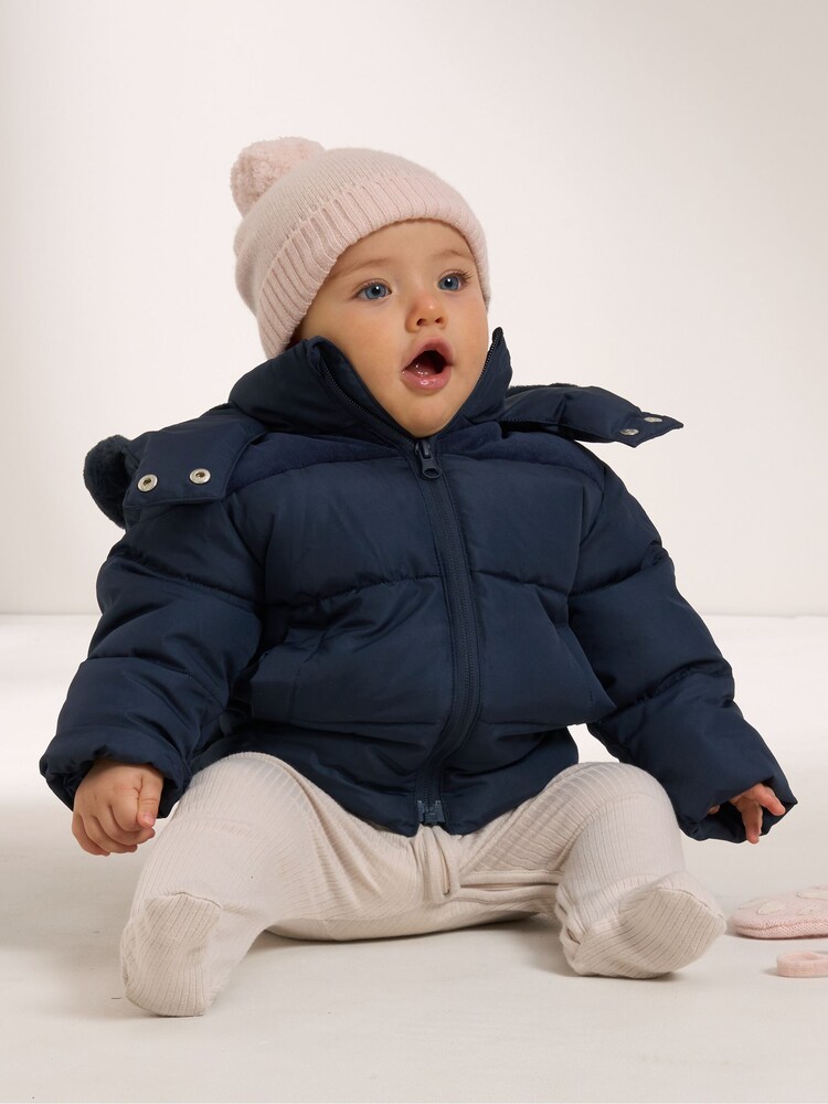 Truly Baby Blue Midnight Padded Coat - Image 1 of 4