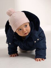 Truly Baby Blue Midnight Padded Coat - Image 3 of 4