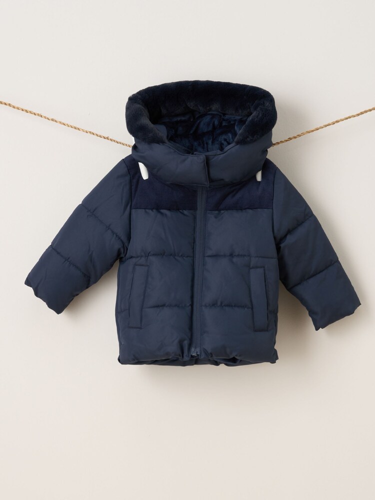 Truly Baby Blue Midnight Padded Coat - Image 4 of 4