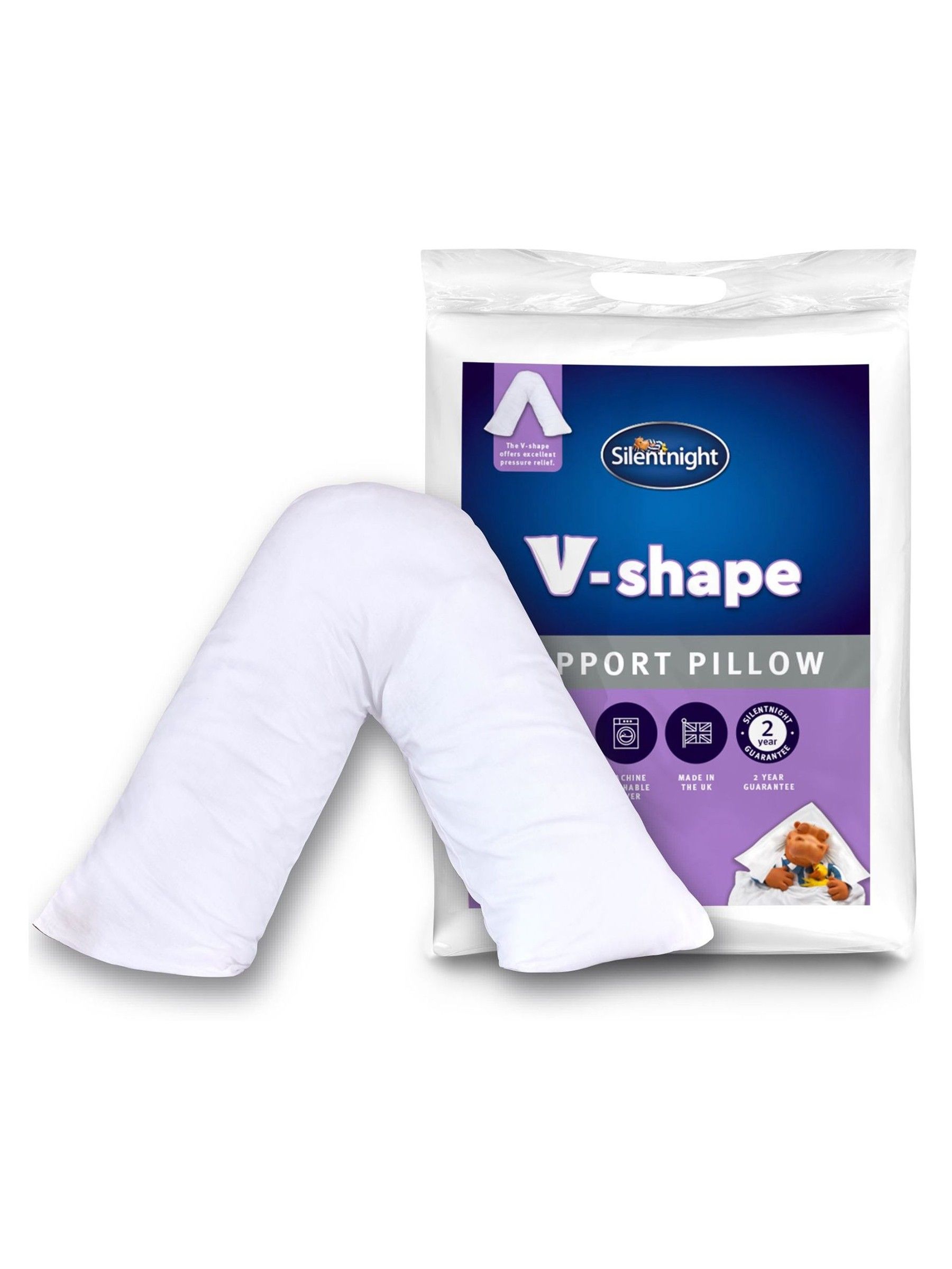 Buy Silentnight V Shape Support Pillow from Next USA