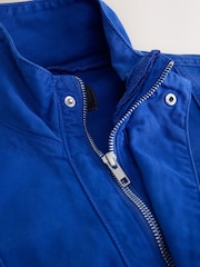 Cobalt Blue Funnel Neck Jacket - Image 3 of 3