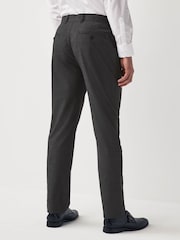Charcoal Grey Puppytooth Chino Trousers - Image 3 of 8