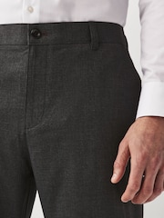 Charcoal Grey Puppytooth Chino Trousers - Image 4 of 8