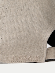 Jigsaw Natural Linen Baseball Cap - Image 3 of 4