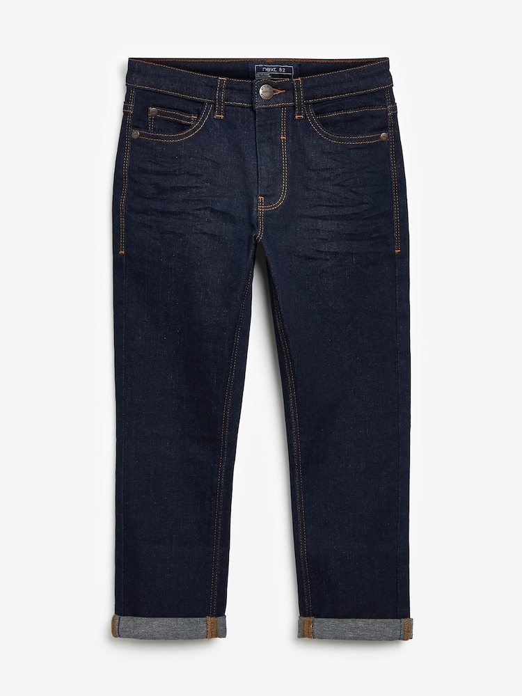 Rinse Regular Fit Mega Stretch Adjustable Waist Jeans (3-16yrs) - Image 1 of 5
