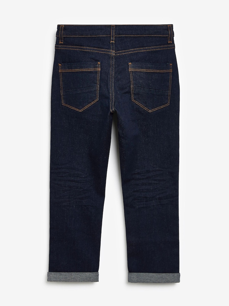 Rinse Regular Fit Mega Stretch Adjustable Waist Jeans (3-16yrs) - Image 2 of 5
