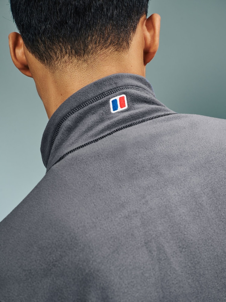 Gris - Polaire Berghaus Prism Micro Polartec à col zippé - Image 4 of 7