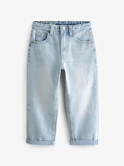 Mid Blue Wide Fit Authentic 100% Cotton Jeans (3-16yrs) - Image 5 of 7