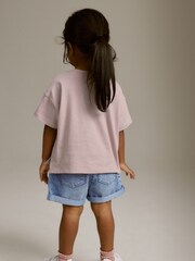 Pink Sunshine Short Sleeve 100% Cotton T-Shirt (3mths-7yrs) - Image 3 of 6